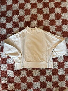 Everlane mockneck sweatshirt sweater